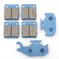 Plaquettes de frein avant et arrière pour Yamaha YFM 400 Kodiak 