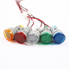 Plastique 22mm AD101-22AM Mini Ampèremètre Indicateur de Compteur de Courant LED avec Transformateur CT