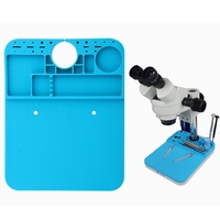 Plate-forme de maintenance de tapis de bureau pour tapis de microscope à isolation thermique en silicone pour microscope