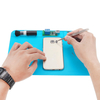 Plate-forme de maintenance de tapis de support de tapis de bureau de protection de tapis de silicone disolation the