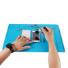 Plate-forme dentretien de tapis de bureau de protection de tapis de silicone disolation thermique BGA,  protect