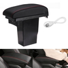 Plateau De Boîte De Rangement Accoudoir Central Avec Port USB Pour Citroen C3-XR Pour Peugeot