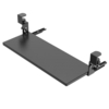 Plateau de clavier de bureau Ergonomie sans perforation Plateau de rallonge de bureau Pince sur plateau de tiroir de cla