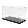Plateau de protection en plastique anti-poussière en acrylique de 31x17x19cm boîtier daffichage transparent