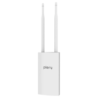 PLERY R724 300Mbps Outdoor 4G Router with 4*5dBi Antenna IP66 Waterproof Support Nano SIM Card 2.4GHz Wireless LTE Secur
