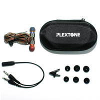 PLEXTONE universel Portable étanche fermeture à glissière Nylon écouteurs câble USB carte mémoire MP3 Batterie Gadgets n