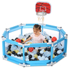 Pliable Portable Bébé Parc Carré Enfants En Bas Âge Enfants Clôture De Sécurité Intérieur En Plein Air Play Pen Ocean Po