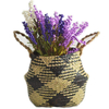 Pliage de pots de fleurs dalgues marines pot de rangement à la maison décoration de plantes de panier de ventre