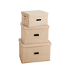 Pliant carré sac de rangement en tissu tissu Cube tiroir organisateur sac en tissu panier