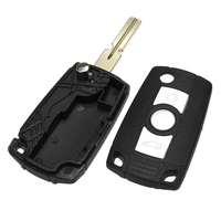 Pliant Flip Voiture Télécommande Fob Cas Shell Pour BMW 3 5 7 Série Z3 Z4 E38 E39 E46 X5