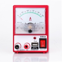 PM-2A Mini DC Réglable Tension Régulation Téléphone Mobile Réparation 2A Courant Mètre 15V30V Puissance Voltmètre