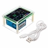 PM1.0 PM2, 5 PM10 Module testeur de capteur de poussière de qualité de lair avec écran 2, 8 pouces LCD pour la survei