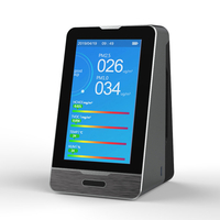 PM2.5 PM1.0 PM10 moniteur de qualité de lair dhumidité de la température 4, 3 pouces LED affichage détecteur de