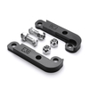 Pneu adaptateur noir augmentant de plus en plus les angles de virage de 25 à 30% pour BMW E36 M3