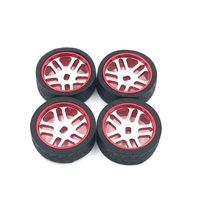 Pneu de voiture RC en métal Wltoys 1/28 pour pièces de voiture K989 IW04M RC