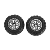 Pneu en plastique pour la voiture à télécommande 1/16 2.4G 4WD 9130 RC voiture partie 2Pcs par ensemble