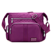Poches à glissière multicouches Nylon Sacs à bandoulière Sports de plein air Sacs à bandoulière étanches Sac de messager