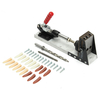 Pockethole Jig Travail du bois Kit Portable Trou Jig Menuiserie Système w / Foret