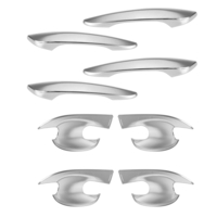 Poignée chromée couvercle de protection poignée de porte garniture de cuvettes extérieures pour Mazda CX-30 2020