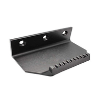 Poignée de porte à pédale sans contact Mains libres Pied Ouvre-porte Poignée Support Épais Métal Commodité Maison Ouvre-