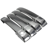 Poignée de porte chromées argent couvre réglé pour Range Rover de Land Rover de 2002 à 2012