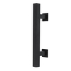 Poignée de porte de grange coulissante affleurante,  quincaillerie de porte de porte en bois,  serrure de porte en acier i