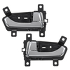 Poignée de porte intérieure gauche / droite noire pour KIA Sportage 2010-2014