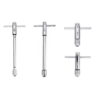 Poignée de taraudage Drillpro à poignée en T ajustable M3-M8 M5-M12 Standard et Extended Longueur Outil de taraudage à m