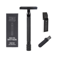 Poignée ergonomique de rasoir denlèvement de tondeuse de cheveux de toilettage de corps des hommes secs et humides