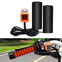Poignées chauffantes de moto à commande de température à trois vitesses chauffantes Poignées chauffantes électriques int