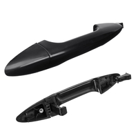 Poignées de porte extérieures pour Hyundai Accent 2012-2016 arrière gauche en plastique noir