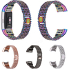 Poignet en acier inoxydable Bande Loop Strap Clasp pour Fitbit Charge 2