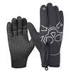 Poignet Hiver Chaud Coupe-Vent En Molleton Doublure Gants Écran Tactile Plein Doigt Alpinisme Ski Gant De Vélo
