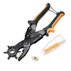 Poinçon Pince Ceinture En Cuir Trou Ronde Punch Oeillet Sangle Tournant Outil De Bricolage Lourd