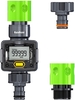 POINT DE PLUIE Compteur deau numérique pour tuyau darrosage extérieur RV GPM Mesure Gallon Litre Consommation