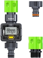 POINT DE PLUIE Compteur deau numérique pour tuyau darrosage extérieur RV GPM Mesure Gallon Litre Consommation