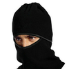 Polaire Sport Cyclisme Masque Snowboard Foulard Plein Masque En Plein Air Masque Coupe-Vent Noir Chapeau