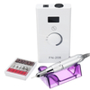 Polisseuse électrique rechargeable portable 35000tr / min avec machine de forets à ongles pour outils de manucure