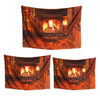Polyester tenture murale tapisserie Art décor à la maison cheminée motif couvertures pour la maison chambre porche tentu