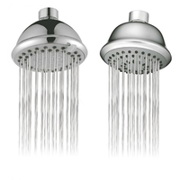 Pommeau de douche économiseur deau pivotant haute pression de robinet de chrome à fonction unique / 3 fonctions