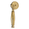 Pommeau de douche de robinet tenu dans la main de cuivre antique G1 / 2 pulvérisant le pommeau de douche à haute pressio