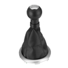 Pommeau de levier de vitesse à 5 vitesses argent chromé avec cache anti-poussière pour Suzuki Swift SX4 Alto