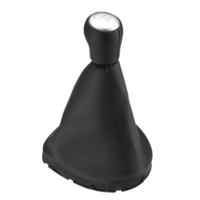 Pommeau de levier de vitesse à 6 vitesses avec cache-bottes en cuir PU pour Nissan Qashqai +2 2008-2013 I J10 2006-2013
