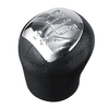 Pommeau de levier de vitesse 5 vitesses argent brillant pour Renault Clio Kangoo Megane Scenic