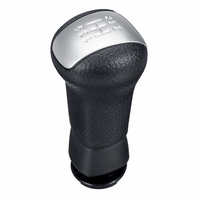 Pommeau de levier de vitesse 5 vitesses en cuir PU pour Nissan Qashqai J10 X-trail 2006-2013