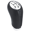 Pommeau de levier de vitesse 5 vitesses en cuir PU pour Renault Laguna Megane 2 Clio 3 2003-2009