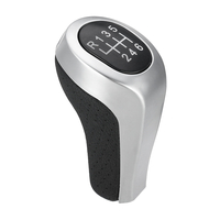 Pommeau de levier de vitesse 5/6 vitesses en cuir PU pour BMW série 1/3/5/6 E90 E91 E92 X1 X3 X5