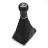 Pommeau de levier de vitesse 5/6 vitesses Gaitor Boot en cuir 23mm pour Golf 4 Bora Jetta MK4 VW