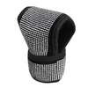 Pommeau de levier de vitesse de voiture bâton couverture Bling cristal strass PU cuir universel
