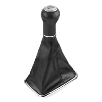 Pommeau de levier de vitesses à 5 vitesses avec couvercle de démarrage pour VW Bora Golf MK4 GTI Jetta